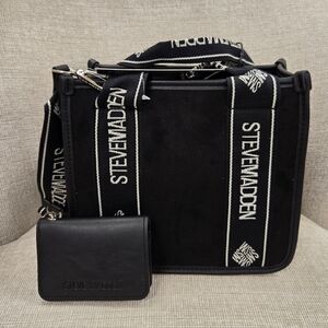 NEW Steve Madden Suede Bwebber Crossbody Handbag